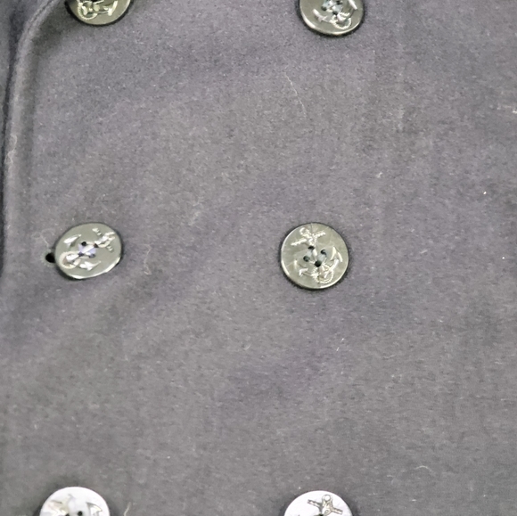 Schott Nyc 42R classic Melton pea coat - Picture 7 of 11